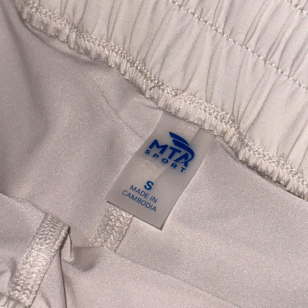 MTA Sport Skort Skirt Womens Small White Stretch Performance Tennis Athletic NWT - Picture 6 of 9